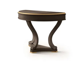 5014 - Demilune wooden console table by Carpanese Home - view 2